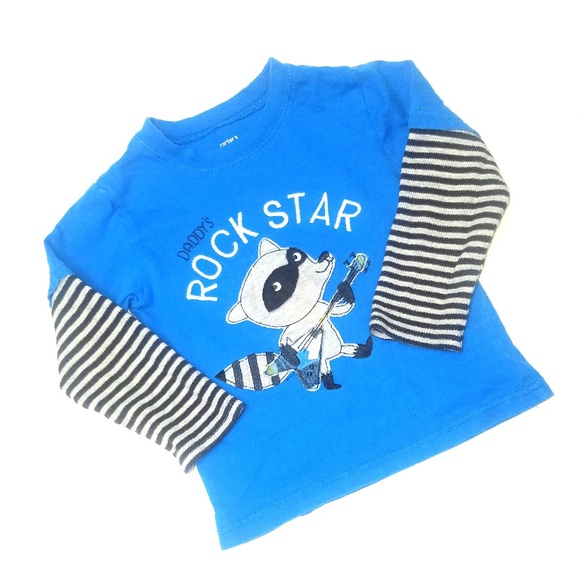 Size 3T Bundle of 5 Long Sleeve Graphic Tees - Picture 6 of 6
